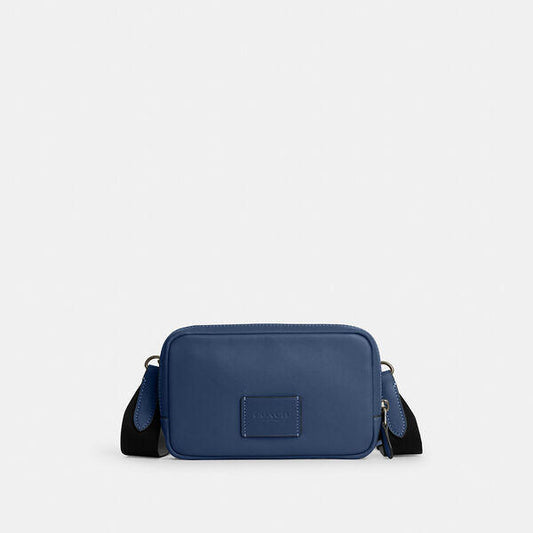 Image of Bags. Productname: Carrier Phone Crossbody in DEEP BLUE colour by brand - Coach Outlet Australia