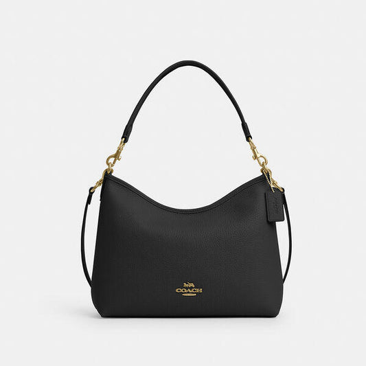 Image of Bags. Productname: Laurel Shoulder Bag in IM/BLACK colour by brand - Coach Outlet Australia