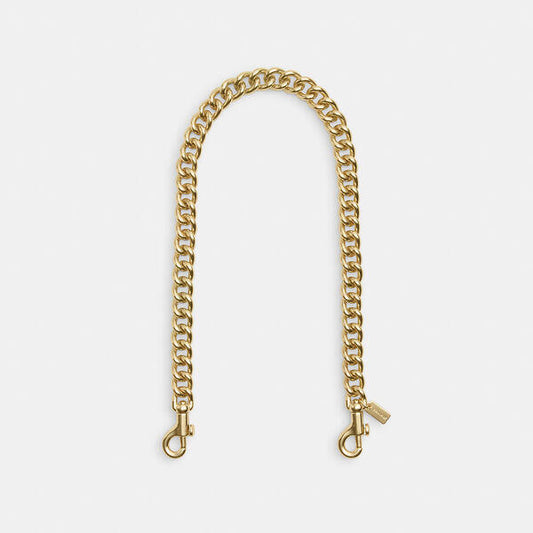 Image of Jewelry. Productname: Chunky Chain Shoulder Strap in IM/GOLD colour by brand - Coach Outlet Australia