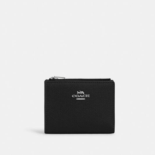 Image of Wallets & Money Clips. Productname: Bifold Wallet in SV/BLACK colour by brand - Coach Outlet Australia