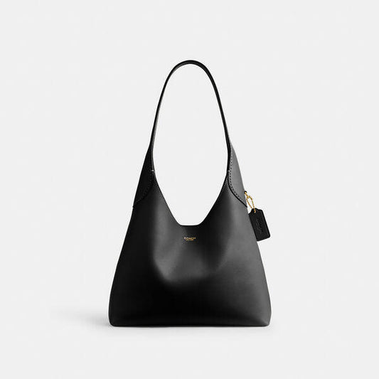 Image of Bags. Productname: Brooklyn Shoulder Bag 28 in B4/BLACK colour by brand - Coach Outlet Australia
