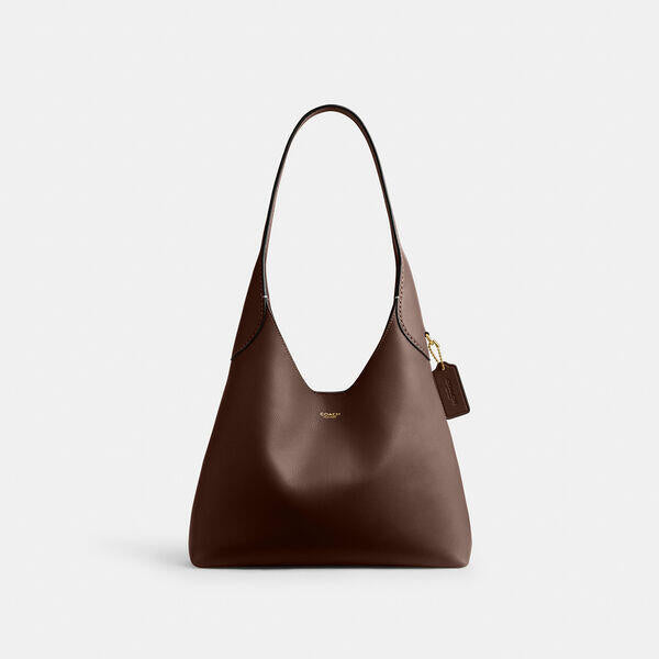Image of Bags. Productname: Brooklyn Shoulder Bag 28 in B4/MAPLE colour by brand - Coach Outlet Australia