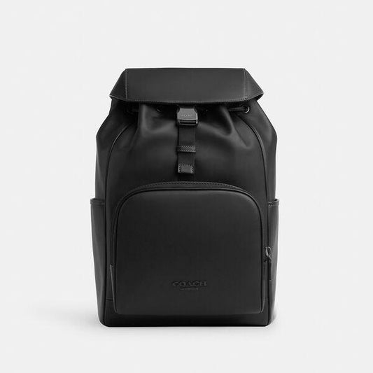 Image of Bags. Productname: Racer Backpack in BLACK colour by brand - Coach Outlet Australia