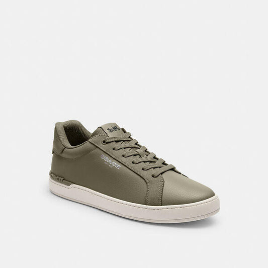 Image of Sneakers. Productname: Clip Low Top Sneaker in MILITARY GREEN colour by brand - Coach Outlet Australia