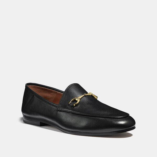 Image of Flats. Productname: Haley Loafer in BLACK colour by brand - Coach Outlet Australia