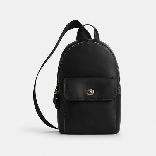 Image of Accessories. Productname: Turnlock Sling Pack in QB/BLACK colour by brand - Coach Outlet Australia