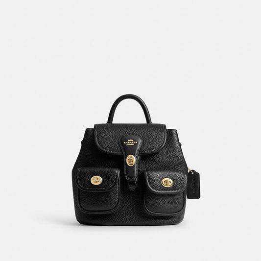 Image of Bags. Productname: Hadley Backpack in IM/BLACK colour by brand - Coach Outlet Australia