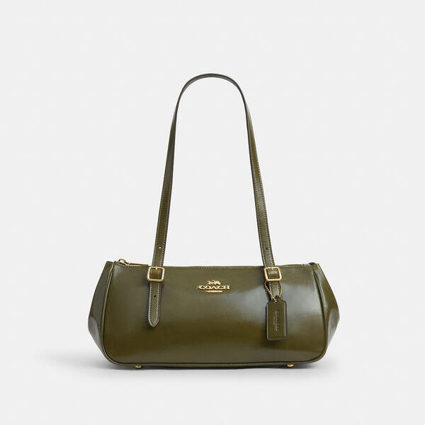 Image of Bags. Productname: Asher Shoulder Bag in IM/OLIVE colour by brand - Coach Outlet Australia