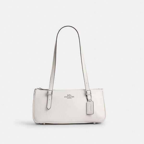 Image of Bags. Productname: Asher Shoulder Bag in Sv/Chalk colour by brand - Coach Outlet Australia