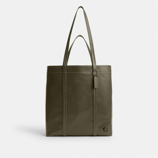 Image of Bags. Productname: Hall Tote 33 in ARMY GREEN colour by brand - Coach Outlet Australia