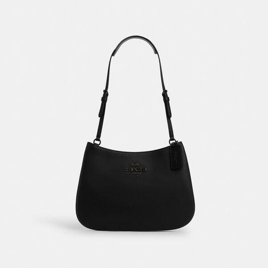 Image of Bags. Productname: Penelope Shoulder Bag in Black Copper/Black colour by brand - Coach Outlet Australia