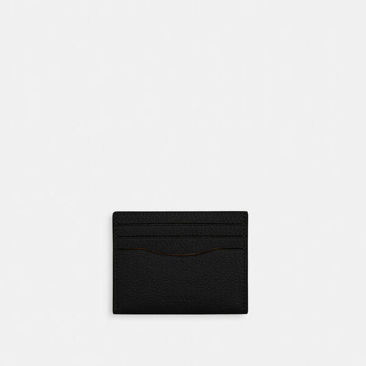 Image of Accessories. Productname: Slim Id Card Case in BLACK colour by brand - Coach Outlet Australia