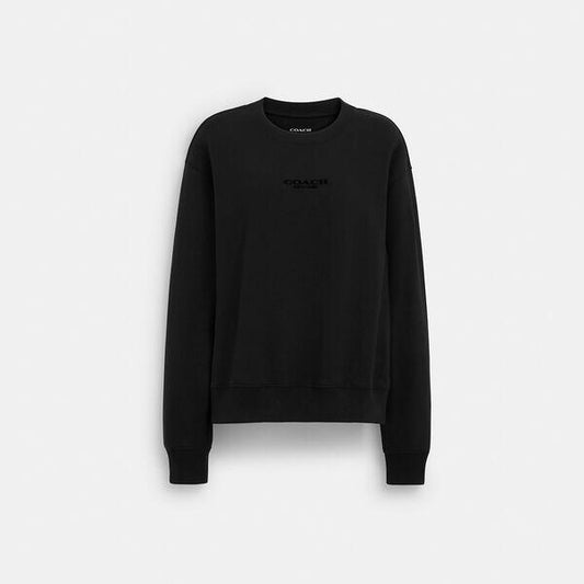 Image of Accessories. Productname: Crewneck in BLACK colour by brand - Coach Outlet Australia