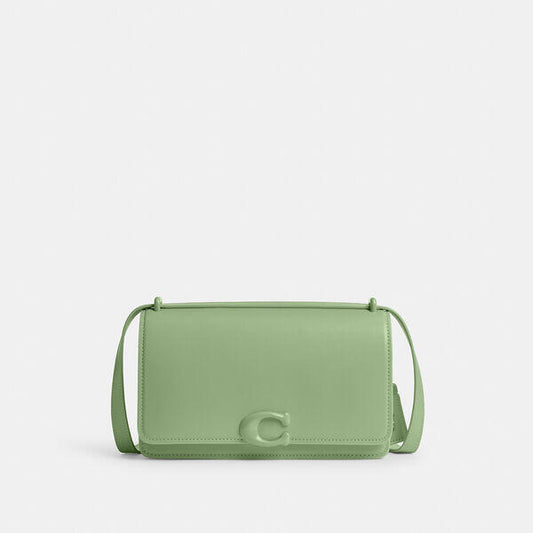 Image of Bags. Productname: Bandit Shoulder Bag in PALE PISTACHIO colour by brand - Coach Outlet Australia