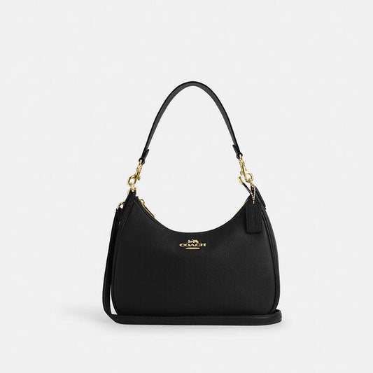 Image of Bags. Productname: Teri Hobo Bag in IM/BLACK colour by brand - Coach Outlet Australia