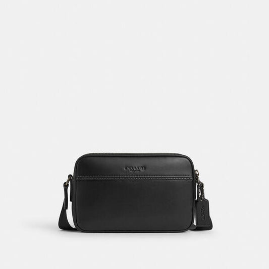 Image of Bags. Productname: Graham Crossbody Bag in QB/BLACK colour by brand - Coach Outlet Australia