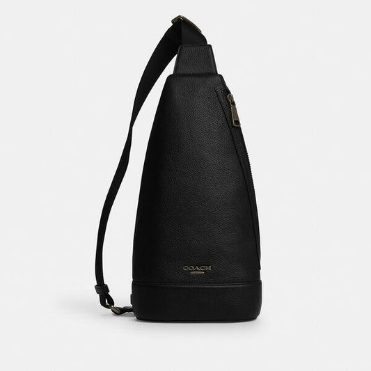 Image of Accessories. Productname: Dominic Sling Pack in QB/BLACK colour by brand - Coach Outlet Australia