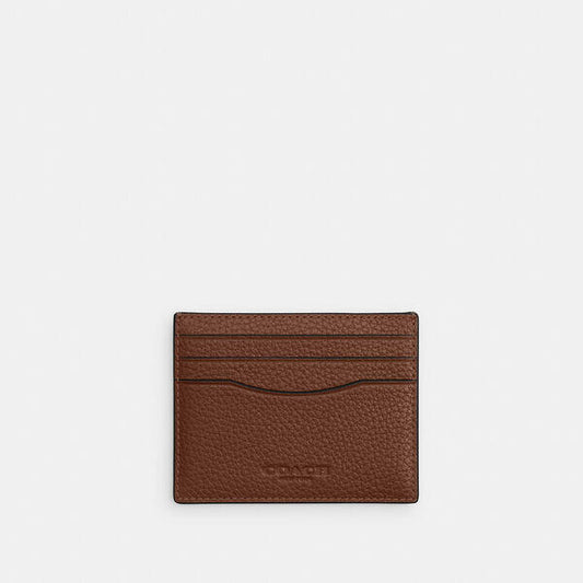Image of Accessories. Productname: Card Case in SADDLE colour by brand - Coach Outlet Australia