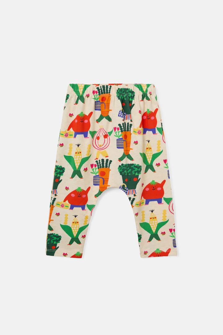Image of a model wearing Pants. Product name - Walkabout Baby Legging in Multi colour by brand - Gorman