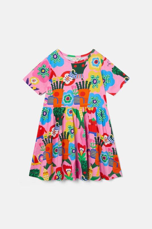 Image of Dresses. Productname: Walkabout Kids Dress in Multi colour by brand - Gorman