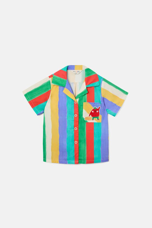 Image of Shirts. Product name - Carnival Stripe Kids Shirt in Stripe colour by brand - Gorman
