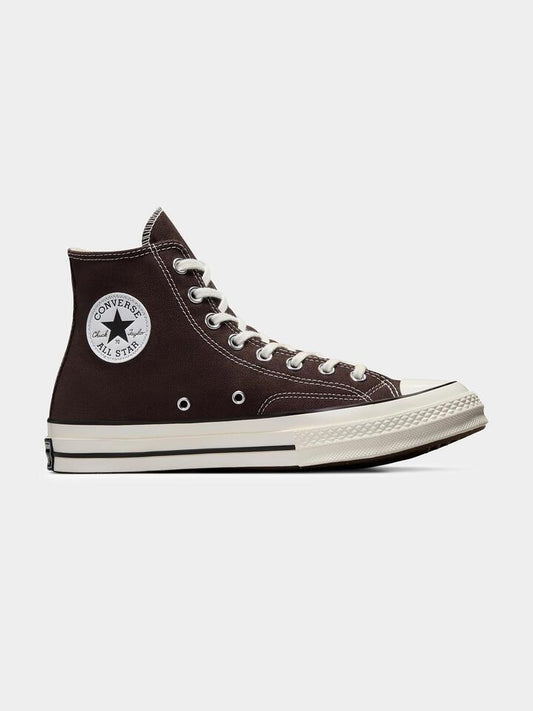 Image of Sneakers. Productname: Converse Unisex Chuck 70 High Sneakers in Dark Root/Egret/Black colour by brand - Converse