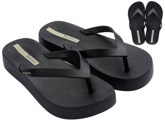 Image of Sandals. Productname: Flatform Fem: Black - Women's Ipanema in Black colour by brand - Ipanema