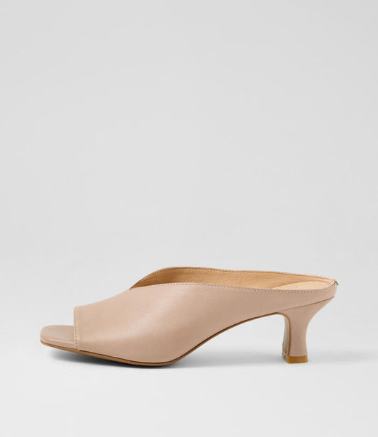 Image of Sandals. Productname: Ursula Cafe Leather Sandals in CAFE colour by brand - MIDAS