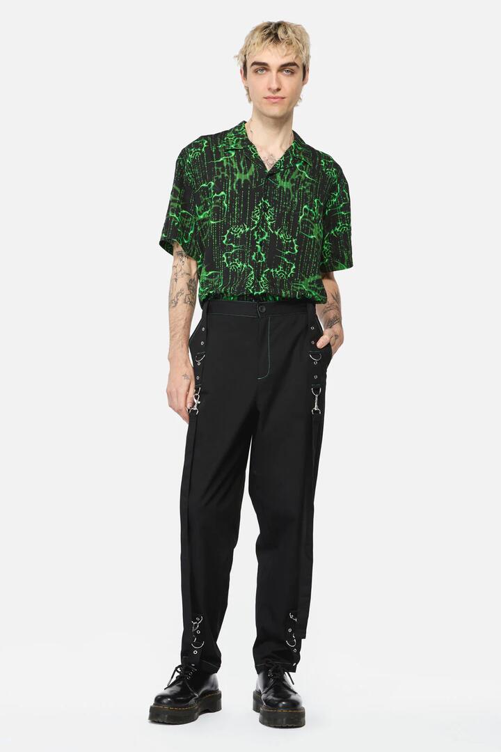 Image of Jeans. Productname: Wired Contrast Stitch Jeans in Black colour by brand - Black Friday