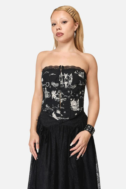 Image of Lingerie. Productname: Prudence Corset in Black colour by brand - Black Friday