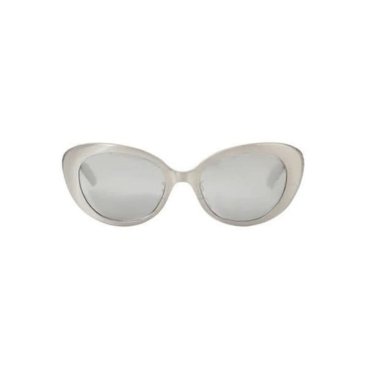 Image of Sunglasses. Product name - Linda Farrow White Gold W/ Platinum Lens in Gold colour by brand - LINDA FARROW