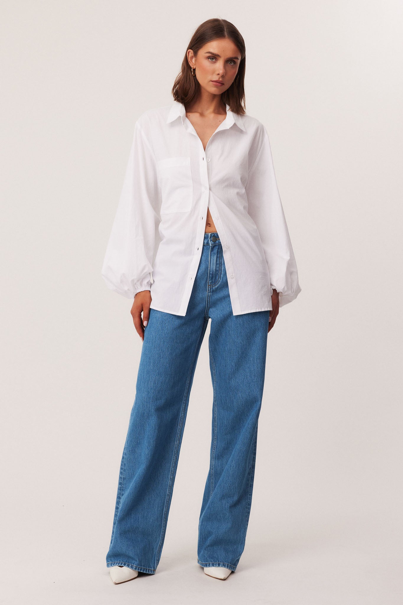 SNDYS ESME SHIRT (White)