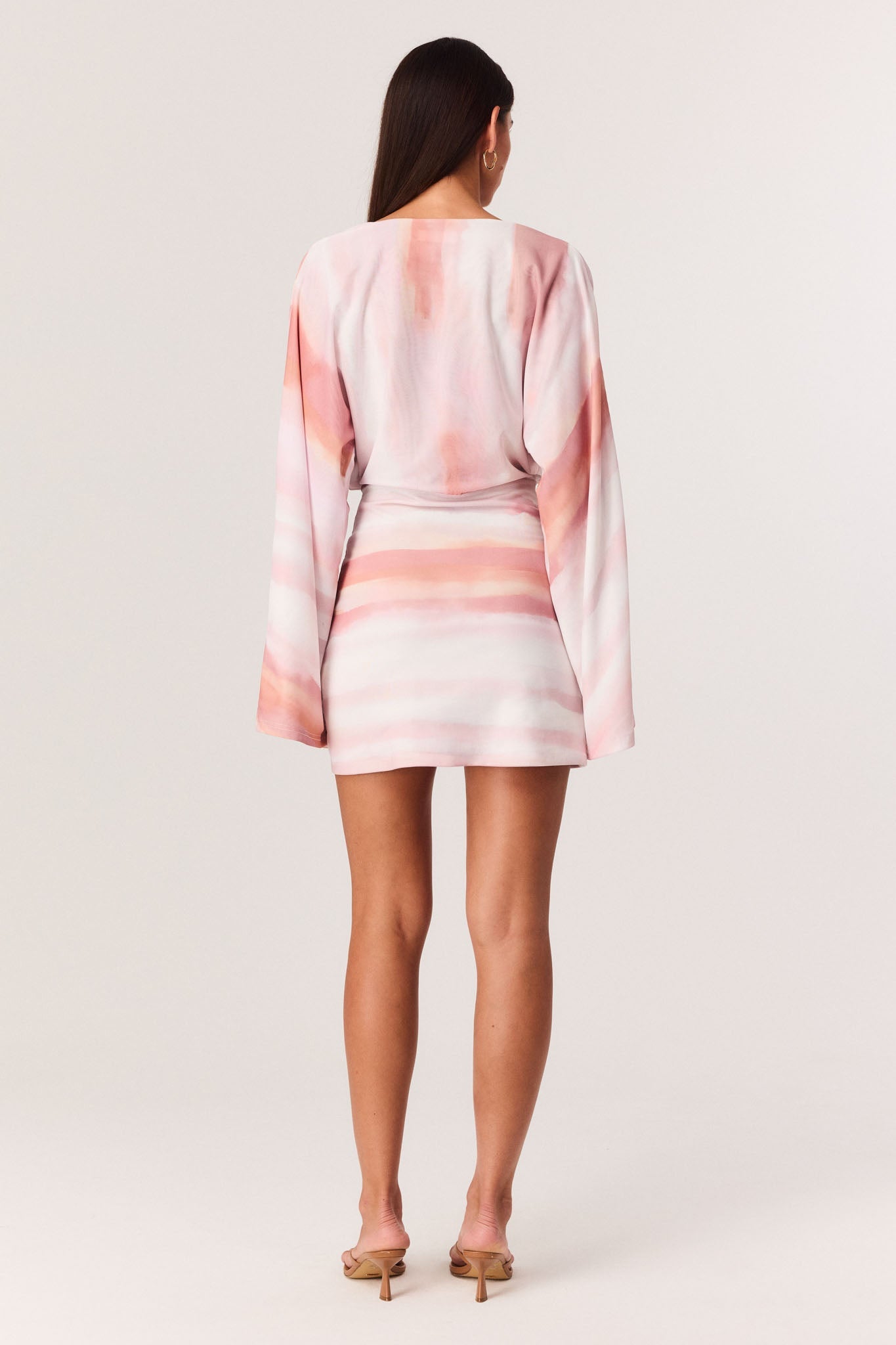 SNDYS HELENE MINI DRESS (Shell Print)