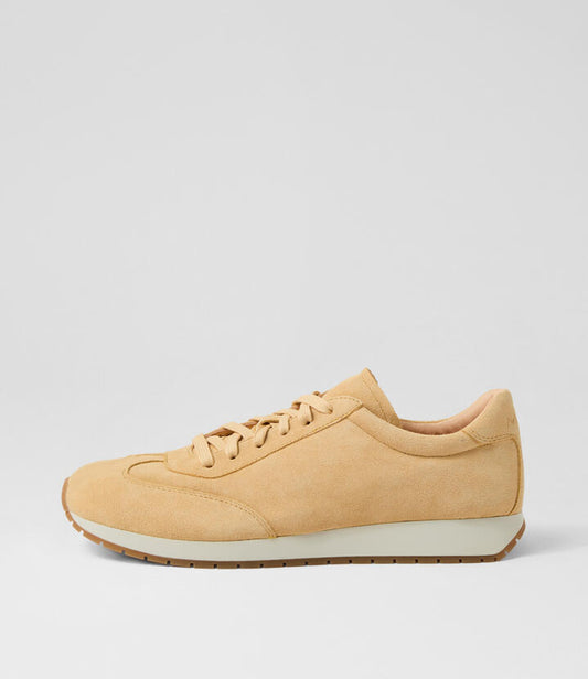 Image of Sneakers. Productname: Pollins Lemon Suede Sneakers in LEMON colour by brand - MIDAS
