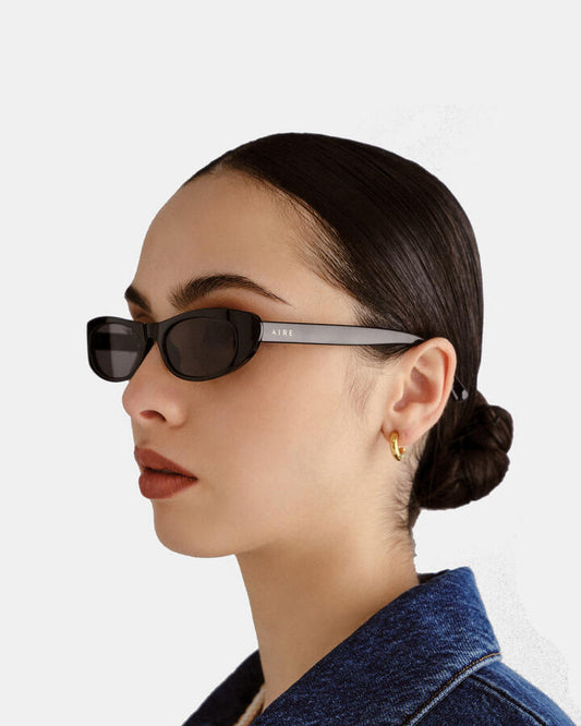 Image of Sunglasses. Productname: Aire Avior Sunglasses: Black - Women's Sunglasses in Black colour by brand - Novo