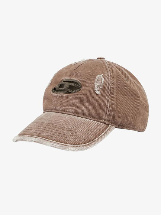Image of Hats. Productname: Diesel C-Ball-Utlt Cap ONE SIZE Khaki in Khaki colour by brand - Diesel
