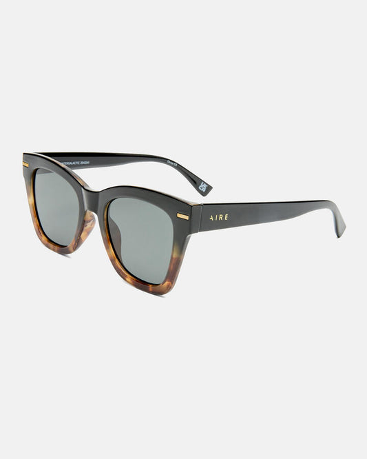 Image of Sunglasses. Productname: Aire Intergalactic Sunglasses: Black Tort Splice - Women's Sunglasses in Black Tort Splice colour by brand - Novo