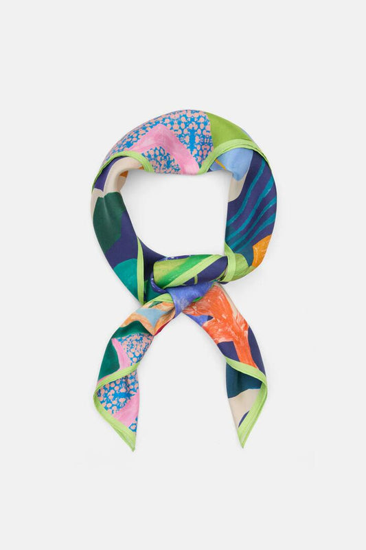 Image of Accessories. Productname: Jungle Rhapsody Square Scarf in Print colour by brand - Gorman