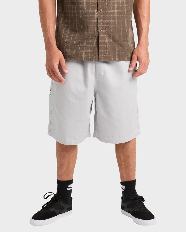 Image of Accessories. Productname: Quiksilver - Mens Tone Down Walkshorts - Grey Violet - in Grey Violet colour by brand - Quiksilver