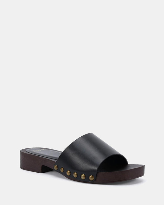 Image of Heels. Productname: Vibing: Black - Women's Strappy - Low Heel in Black colour by brand - Novo