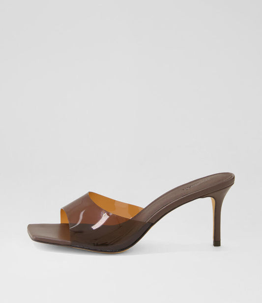 Image of Sandals. Productname: Preeyah Choc Sandals in CHOC colour by brand - MOLLINI