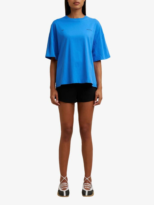 Image of T-Shirts. Productname: Doucette Unisex Star Compact Tee in Electric Blue colour by brand - Doucette