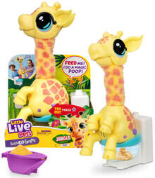 Image of Dolls. Product name - Little Live Pets Gotta Go Giraffe "Gigi" in colour by brand - Toymate