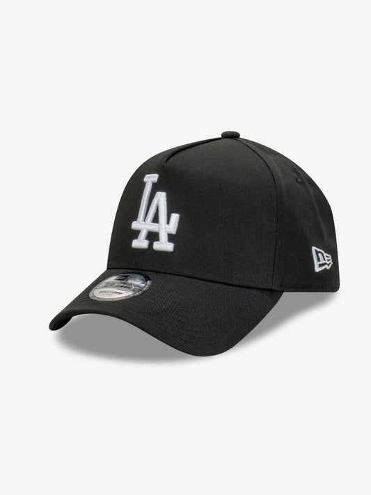 Image of Hats. Productname: New Era 9FORTY AF LA Dodgers Cap ONE SIZE Black in Black colour by brand - New Era
