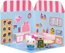 Image of Dolls. Product name - Sticker House Hello Kitty Flower Cafe in colour by brand - Hello Kitty