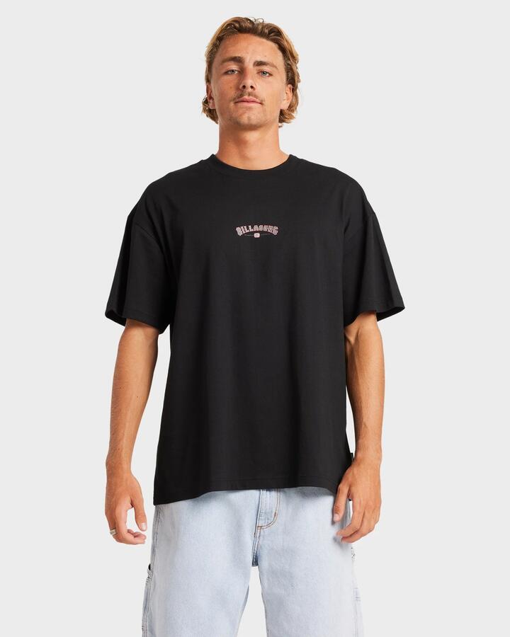 Image of T-Shirts. Product name - Billabong Mens Chrome Arch Og T-Shirt Black in Black colour by brand - Billabong