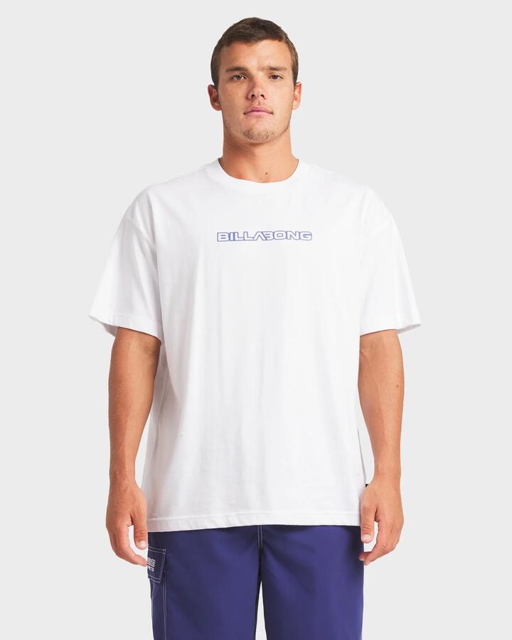 Image of T-Shirts. Productname: Billabong Mens Halftone Og T-Shirt White - in White colour by brand - Billabong