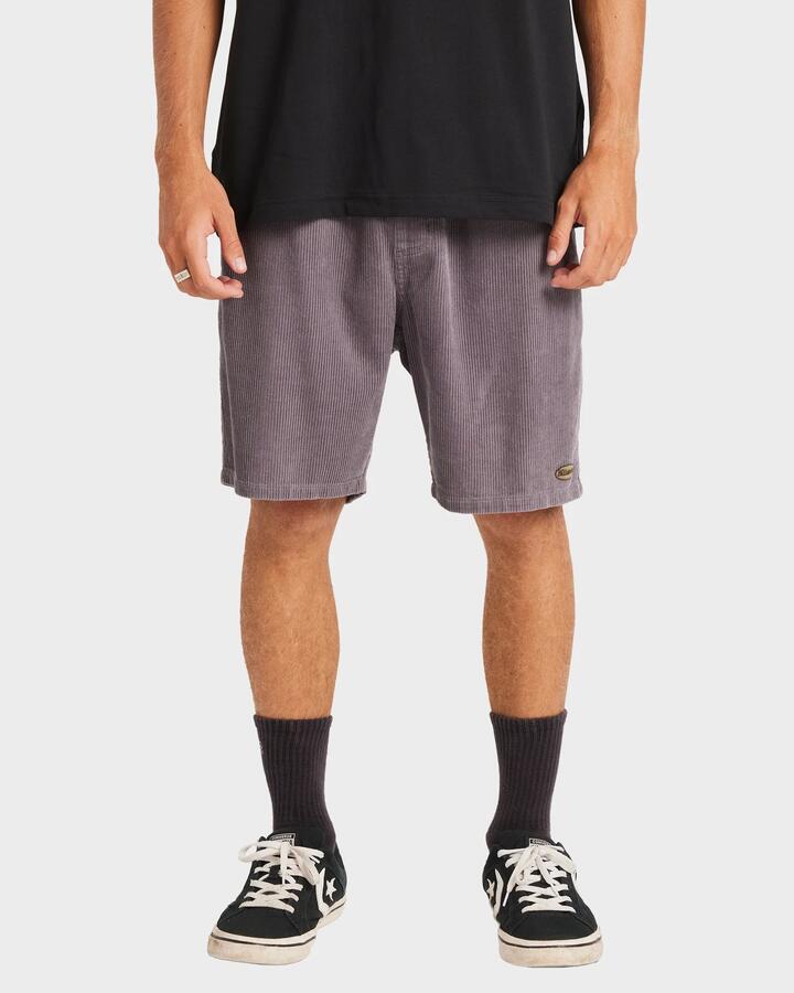 Image of Accessories. Productname: Billabong Mens Larry Cord Walkshorts Dusty Purple - in Dusty Purple colour by brand - Billabong