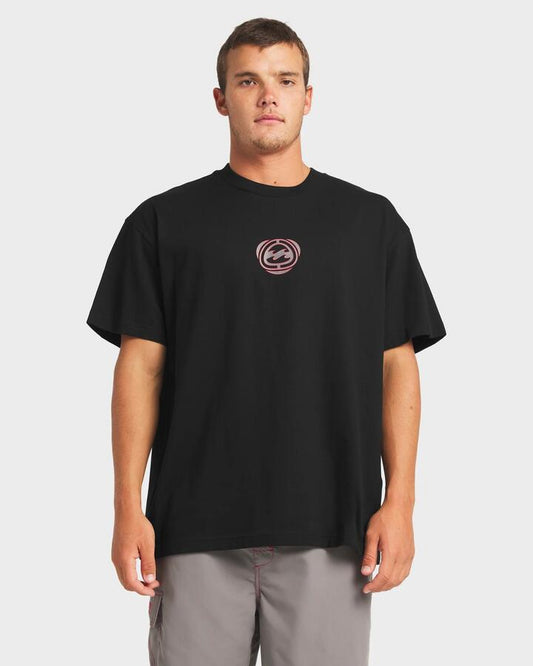 Image of T-Shirts. Product name - Billabong Mens Spec Staple T-Shirt Black in Black colour by brand - Billabong