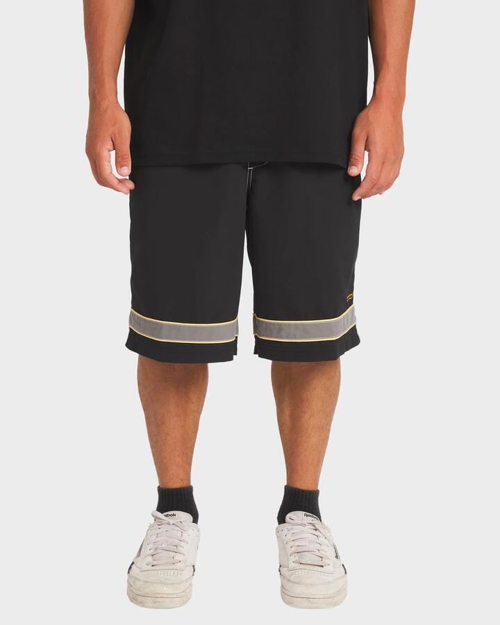 Image of Swimwear. Product name - Billabong Mens Throw Ons 2.0 21" Boardshorts Stealth in Stealth colour by brand - Billabong
